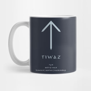 Tyr / Tiwaz - Viking, Norse, Saxon Mug